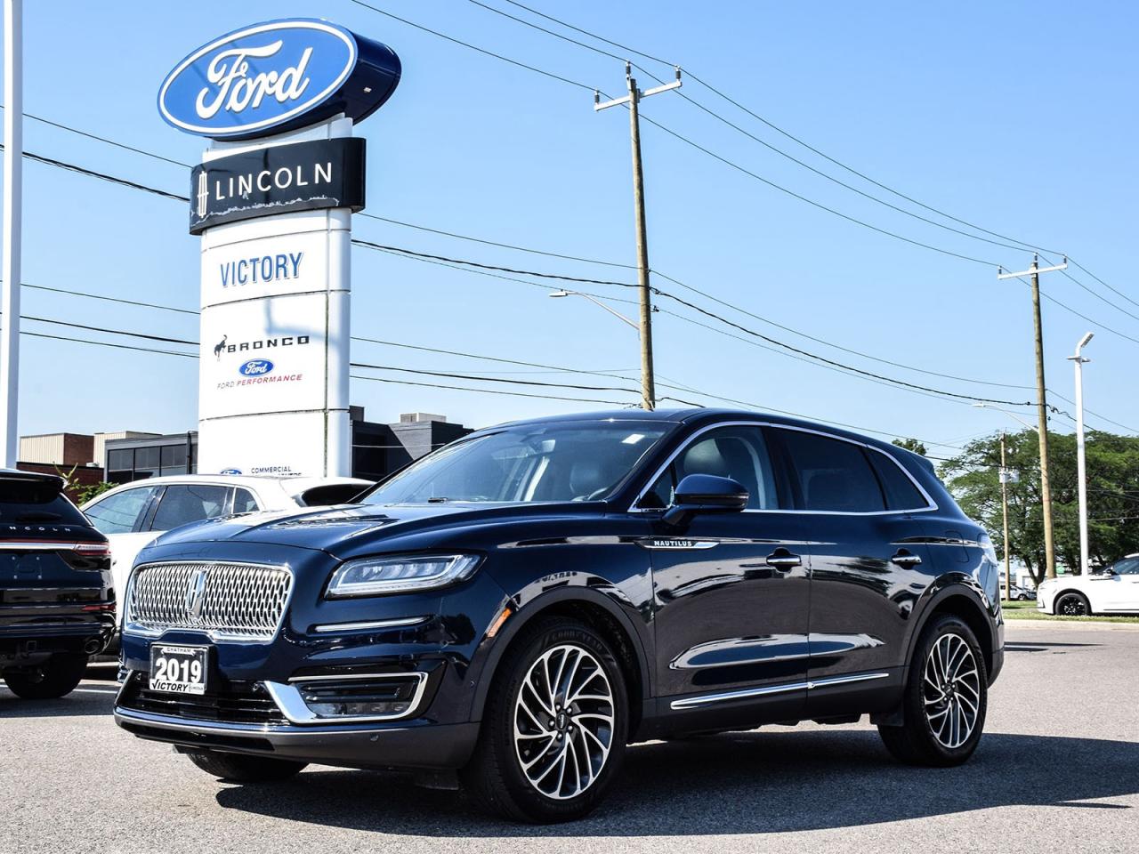 Used 2019 Lincoln Nautilus Reserve Heated and Cooled Seats | 360 Camera | for sale in Chatham, ON