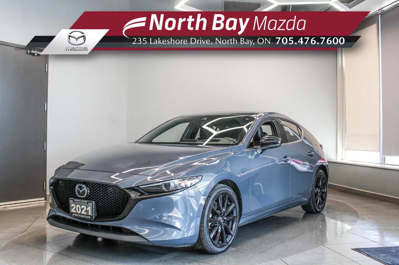Used 2021 Mazda MAZDA3 GT w/Turbo LOW KMS - BOSE AUDIO - NAVIGATION for sale in North Bay, ON