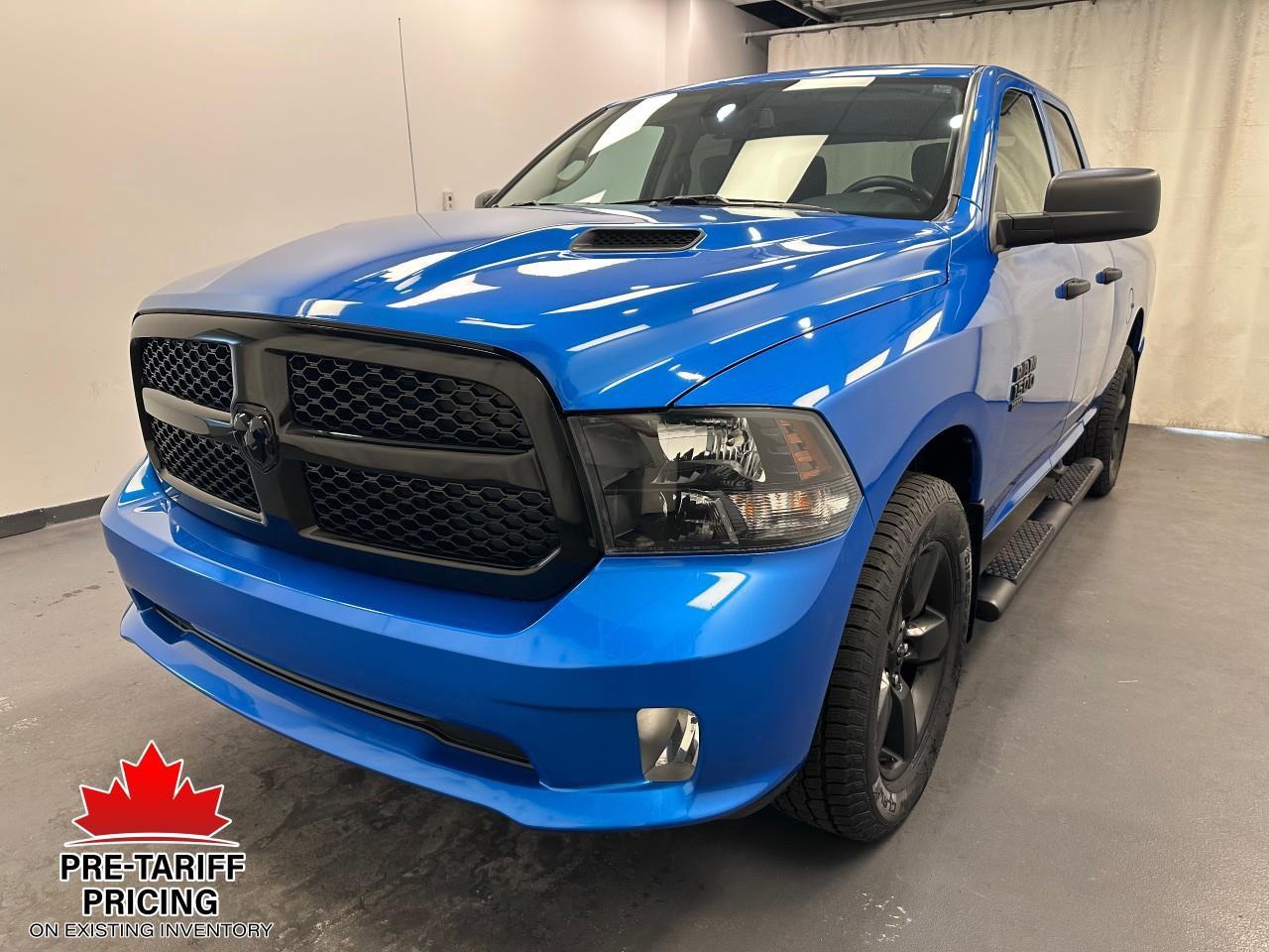 Used 2023 RAM 1500 Classic Tradesman 3.6L V6 - Night Edition - Sport Hood - Bucket Seats - Remote Start - 8.4 Screen for sale in Lethbridge, AB