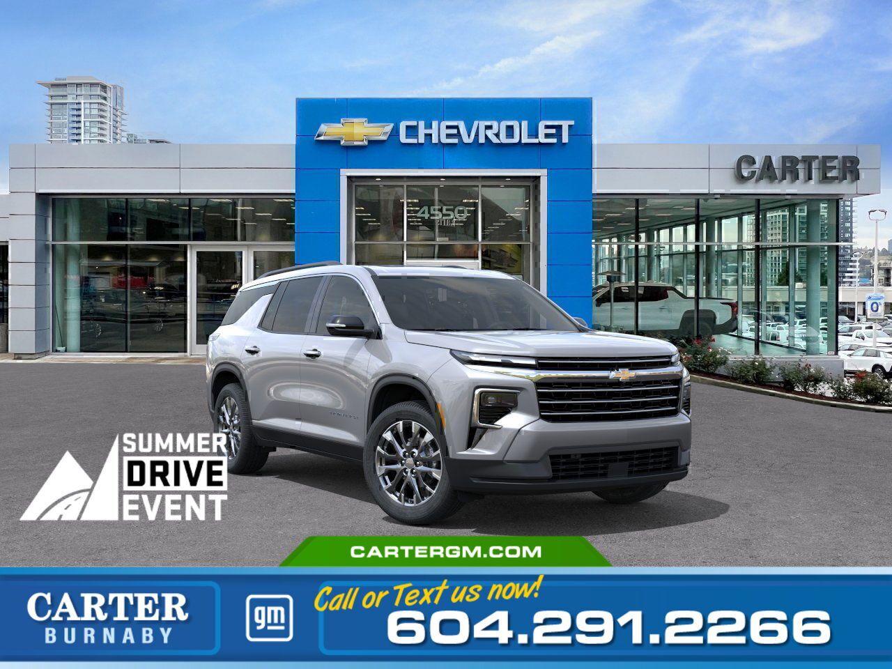New 2025 Chevrolet Traverse  for sale in Burnaby, BC