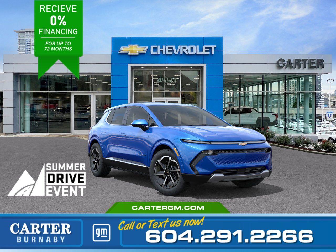 New 2025 Chevrolet Equinox EV for sale in Burnaby, BC