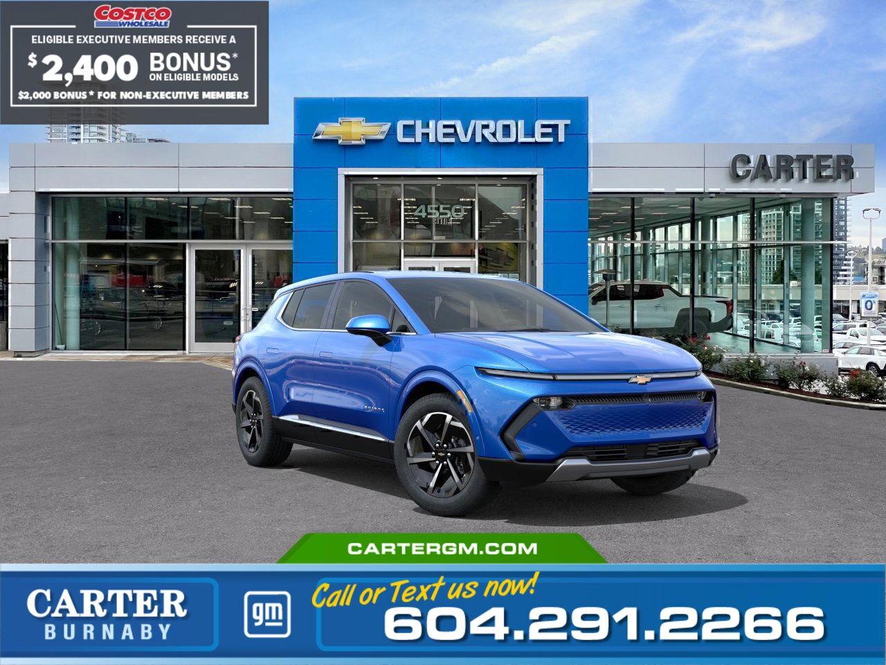 New 2025 Chevrolet Equinox EV LT FWD | Double Costco Bonus: Up to $2,400! for sale in Burnaby, BC