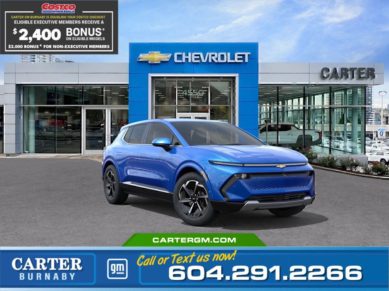 New 2025 Chevrolet Equinox EV LT FWD | Double Costco Bonus: Up to $2,400! for sale in Burnaby, BC