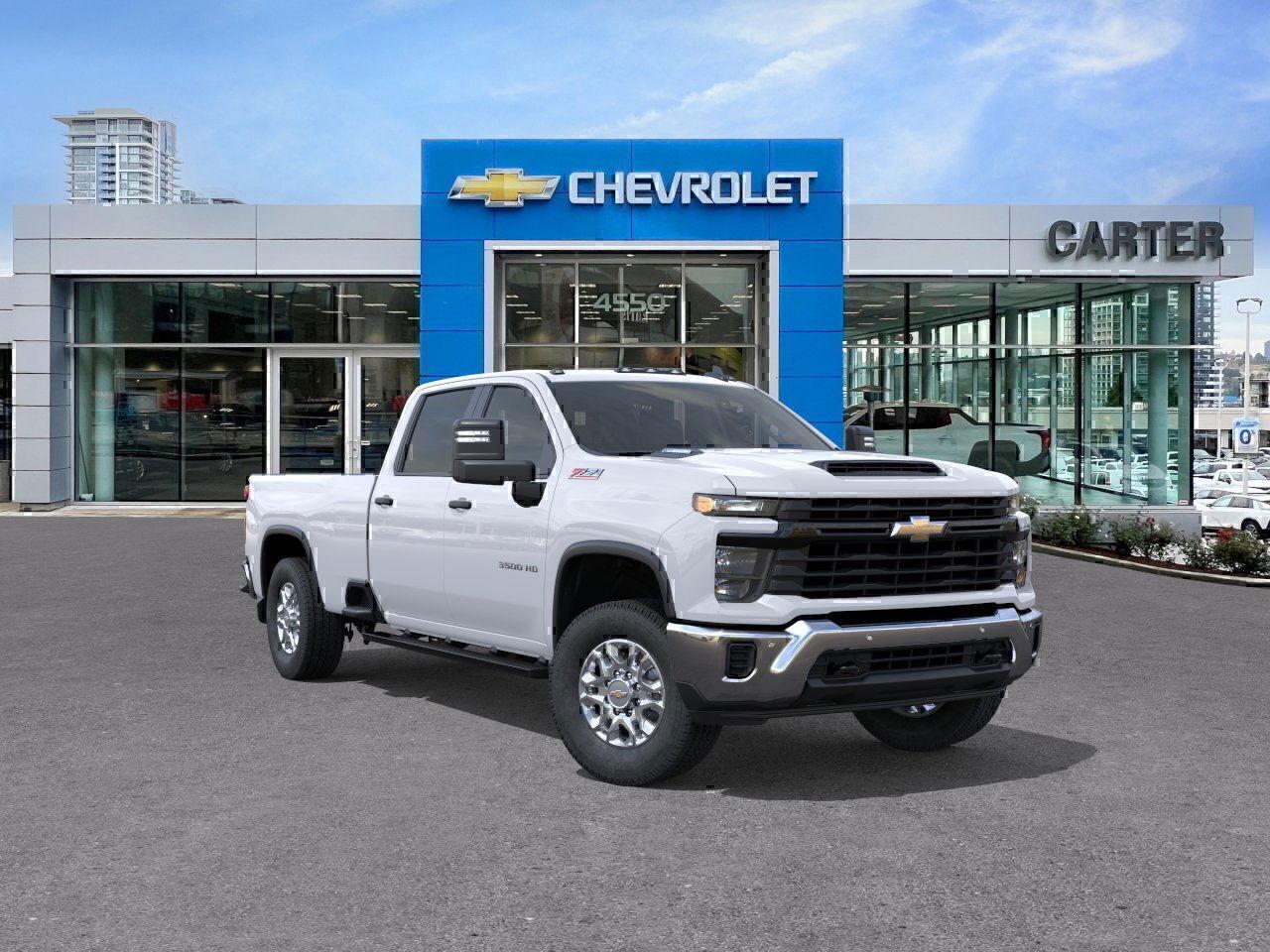 New 2025 Chevrolet Silverado 3500HD WORK TRUCK 4WD | 6.6L Turbo-Diesel V8 for sale in Burnaby, BC