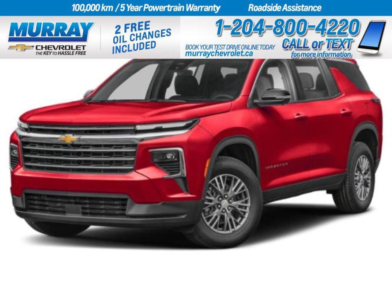 New 2025 Chevrolet Traverse LT for sale in Winnipeg, MB