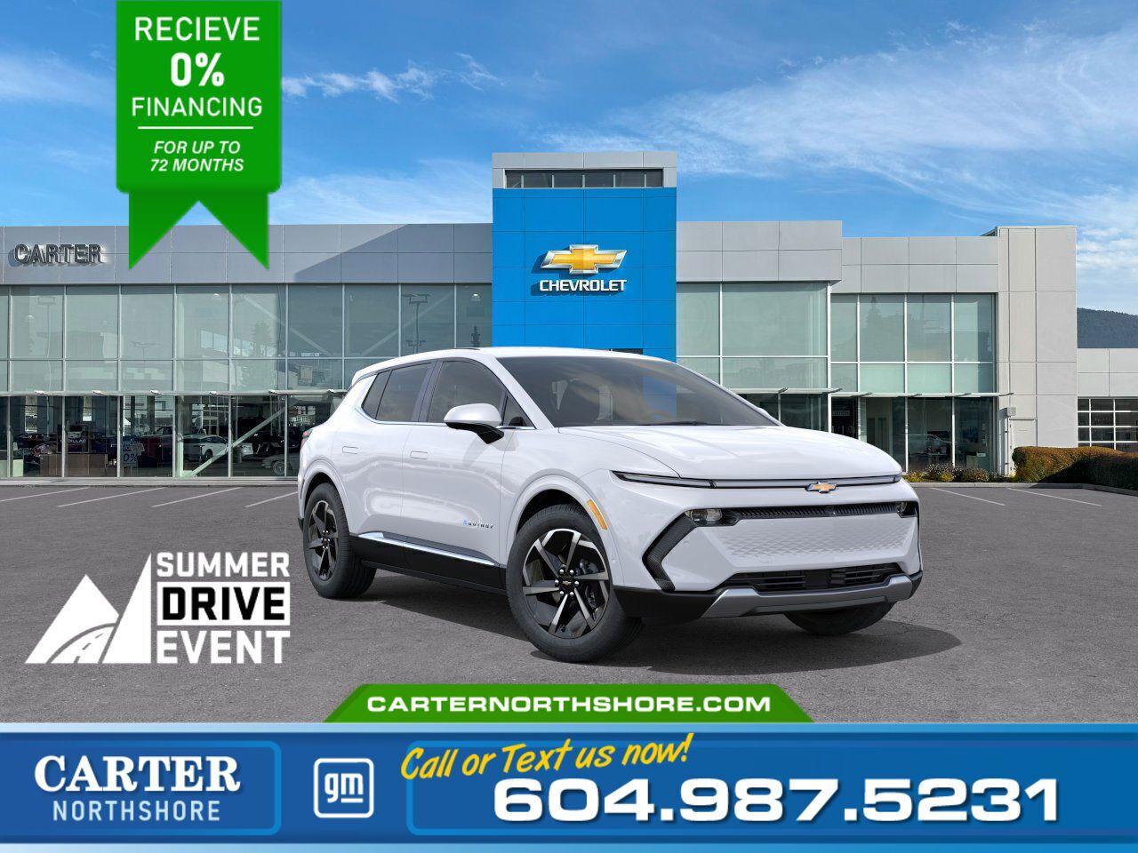 New 2025 Chevrolet Equinox EV for sale in North Vancouver, BC