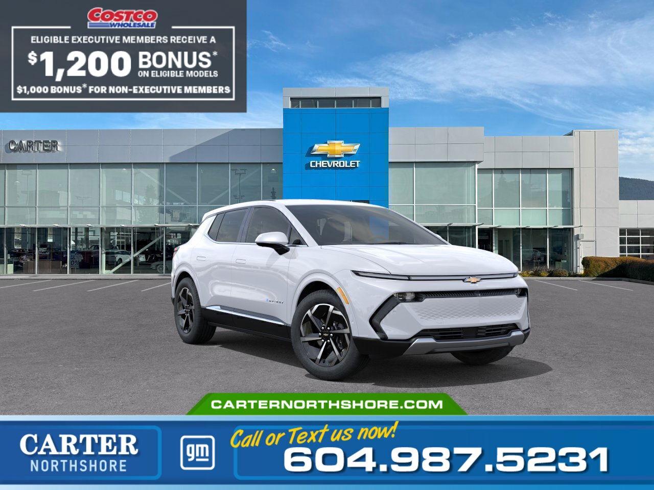 New 2025 Chevrolet Equinox EV 2LT AWD | Heated Steering/HD Cam/Adpt Cruise for sale in North Vancouver, BC