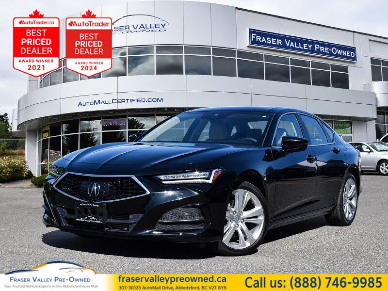 Used 2021 Acura TLX Tech SH-AWD Sedan  - Premium Audio - $160.92 /Wk for sale in Abbotsford, BC