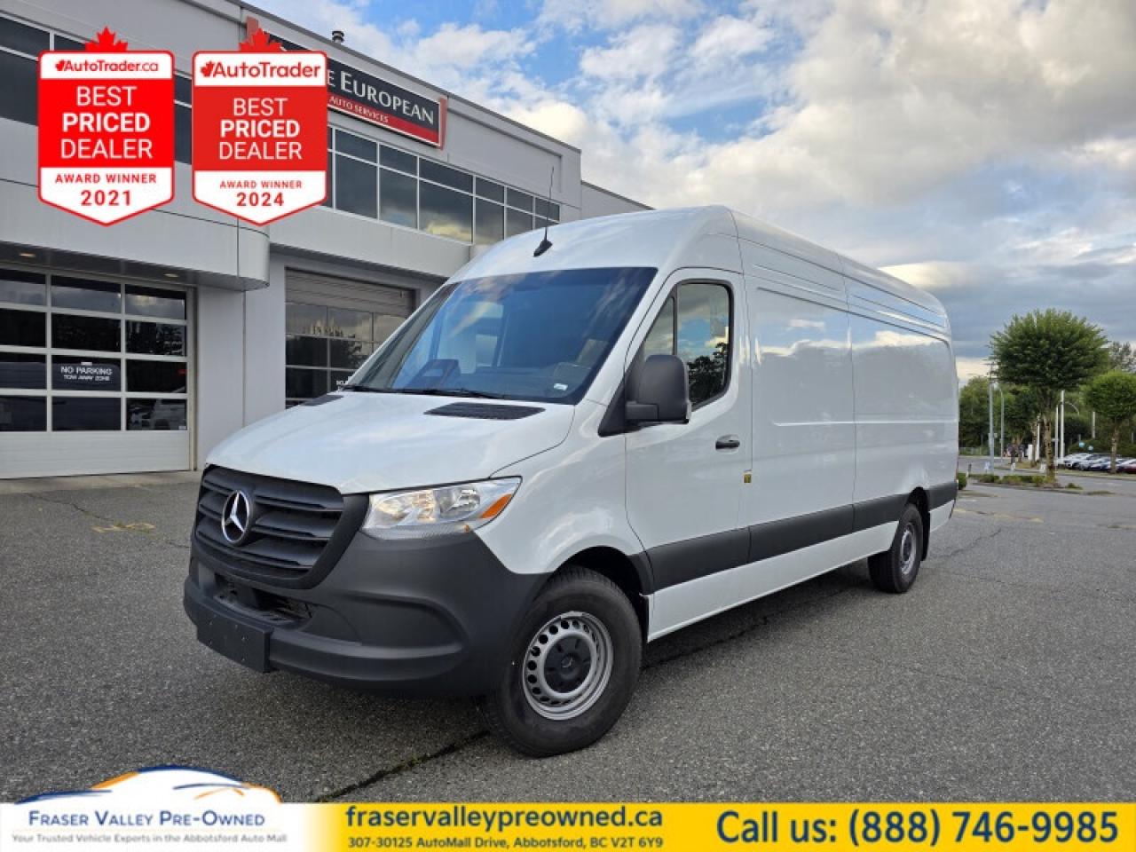 Used 2025 Mercedes-Benz Sprinter Cargo Van 2500 High Roof I4 170 for sale in Abbotsford, BC