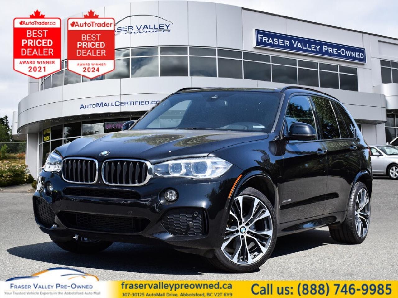 Used 2018 BMW X5 xDrive35i  - Sunroof -  Leather Seats - $148.40 /W for sale in Abbotsford, BC