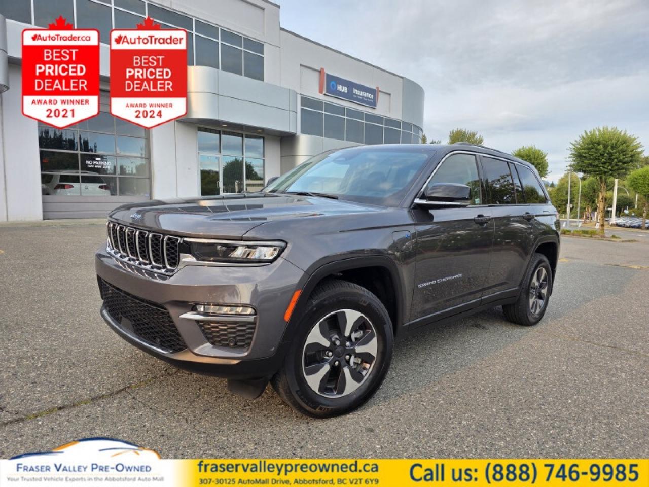 Used 2023 Jeep Grand Cherokee 4xe Luxury Tech Group, Loaded! for sale in Abbotsford, BC