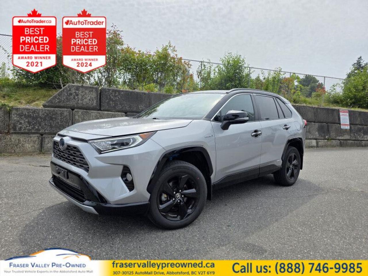 Used 2021 Toyota RAV4 Hybrid XSE  - Sunroof -  Power Liftgate - $184.53 for sale in Abbotsford, BC
