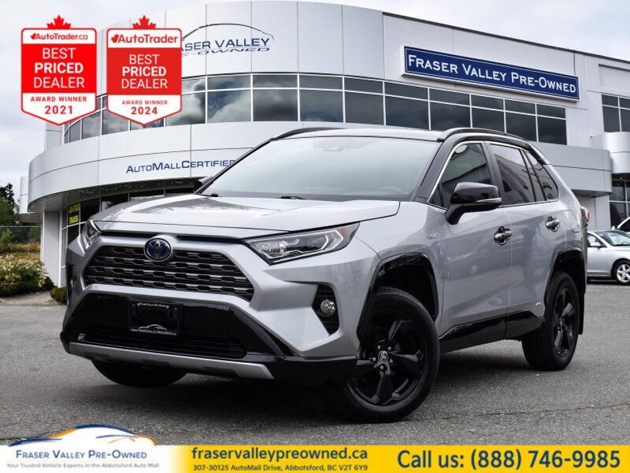 Used 2021 Toyota RAV4 Hybrid XSE  - Sunroof -  Power Liftgate - $184.53 for sale in Abbotsford, BC
