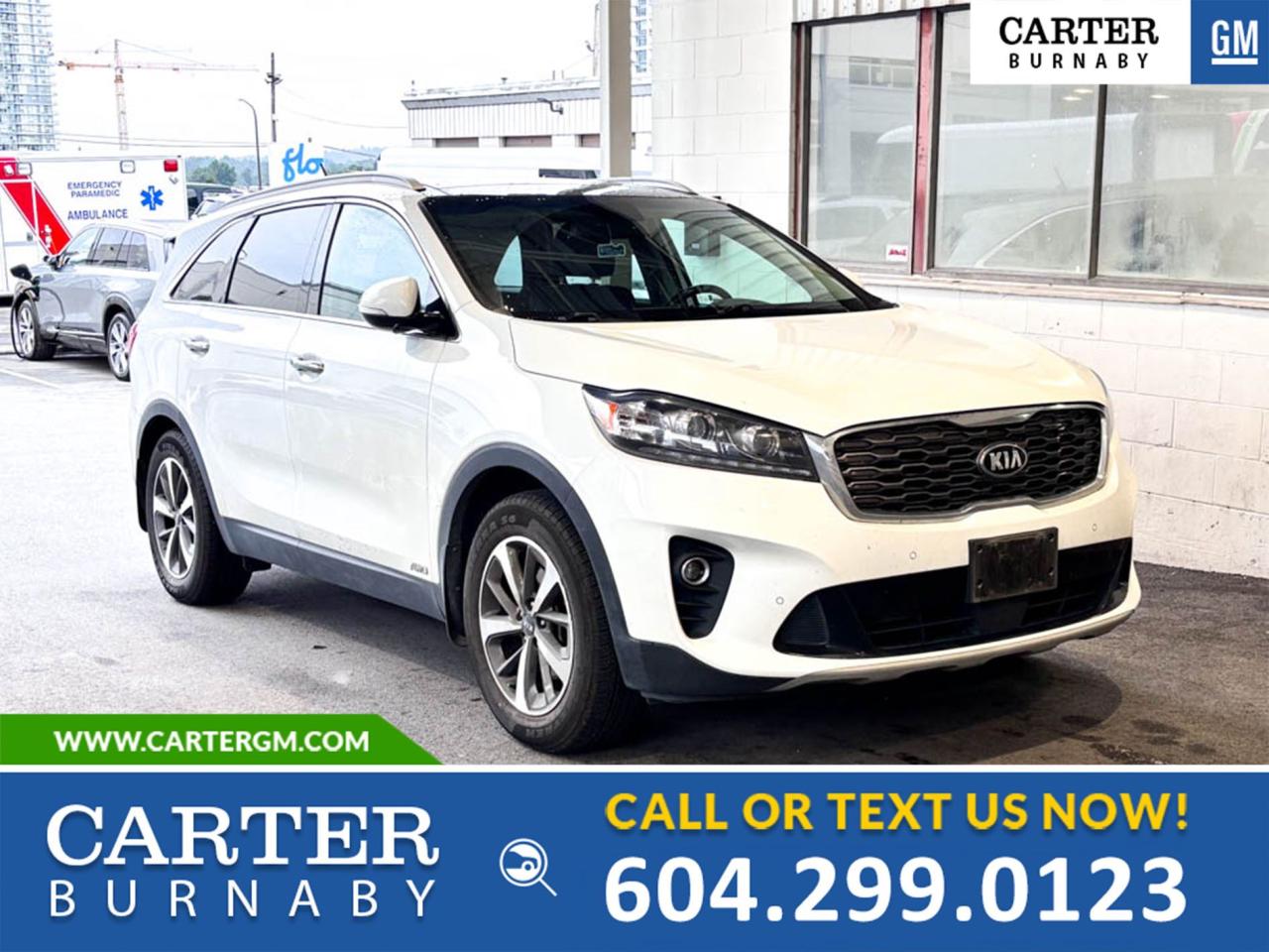 Used 2020 Kia Sorento EX V6 AWD | POWER SEAT/LEATHER ACCENTS/CRUISE CTRL for sale in Burnaby, BC