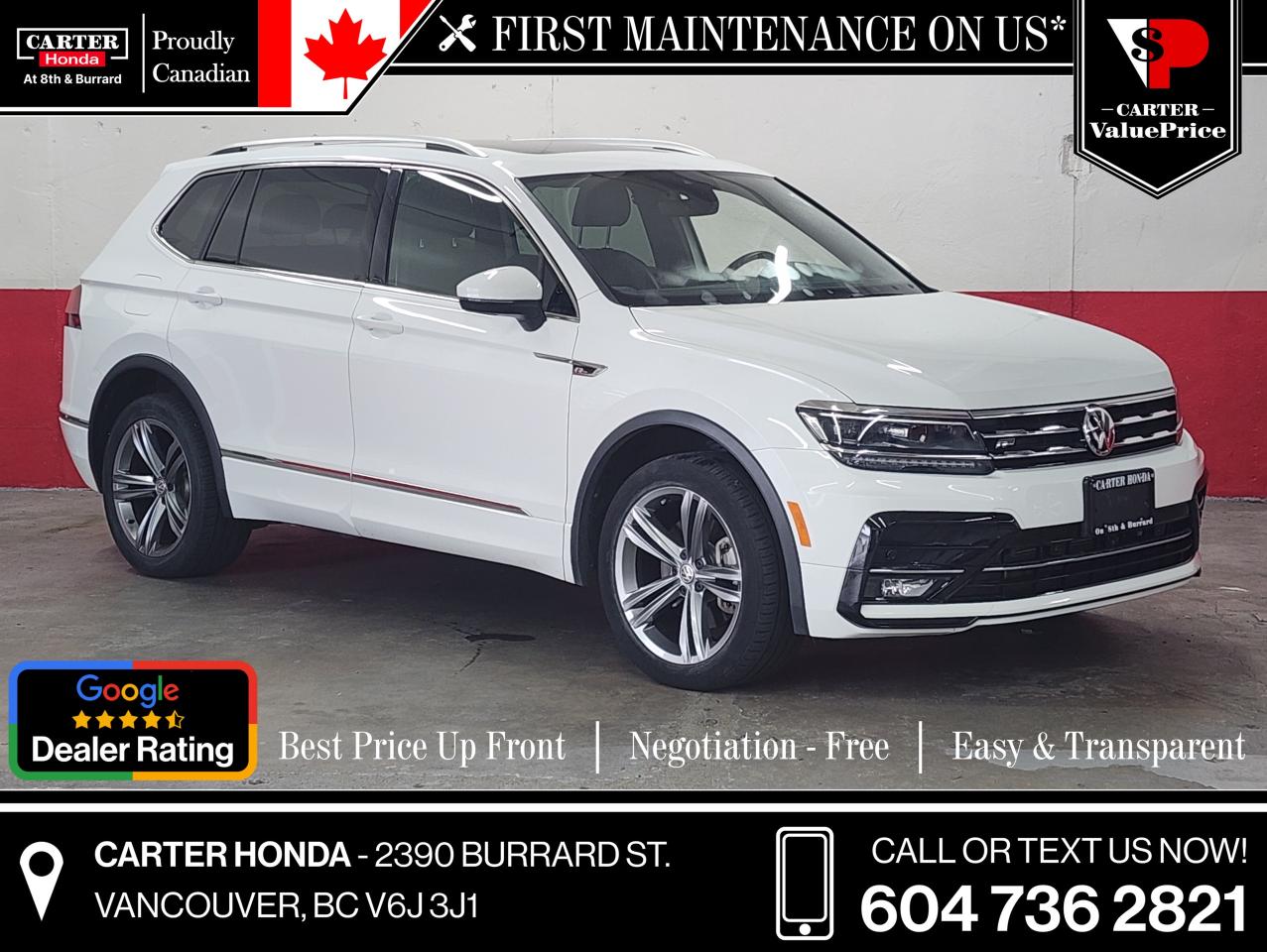 Used 2021 Volkswagen Tiguan Highline 4MOTION for sale in Vancouver, BC