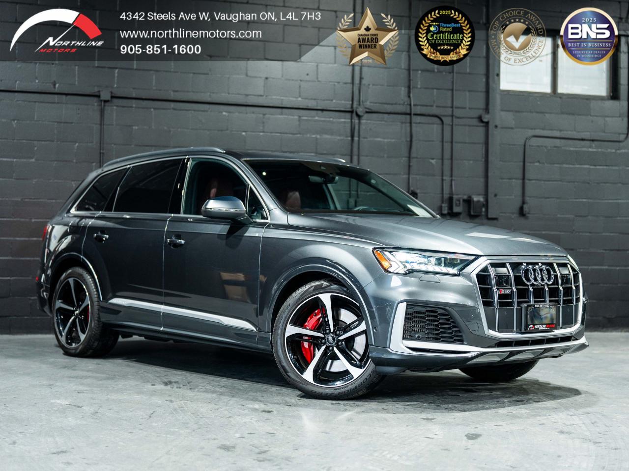 Used 2020 Audi SQ7 HUD/360 CAM/BOSE/AUDI PRE SENSE/CLEAN CARFAX for sale in Vaughan, ON
