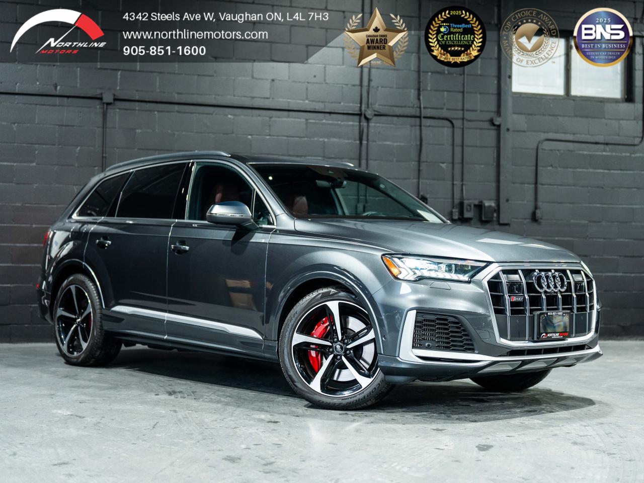 Used 2020 Audi SQ7 HUD/360 CAM/BOSE/AUDI PRE SENSE/CLEAN CARFAX for sale in Vaughan, ON