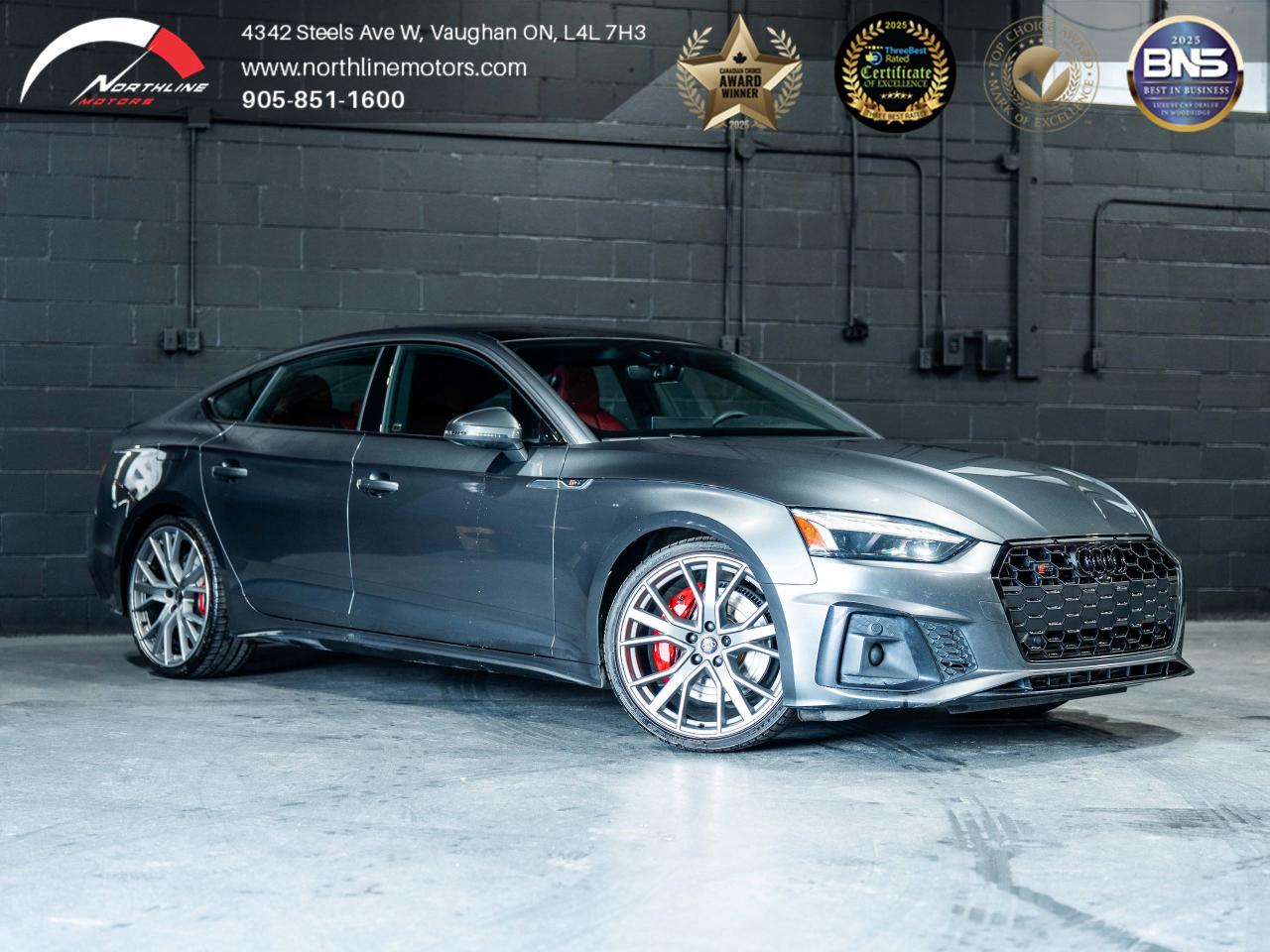 Used 2022 Audi S5 Sportback Progressiv/S-LINE/MASSAGE/1OWNER/CLEAN CARFAX for sale in Vaughan, ON