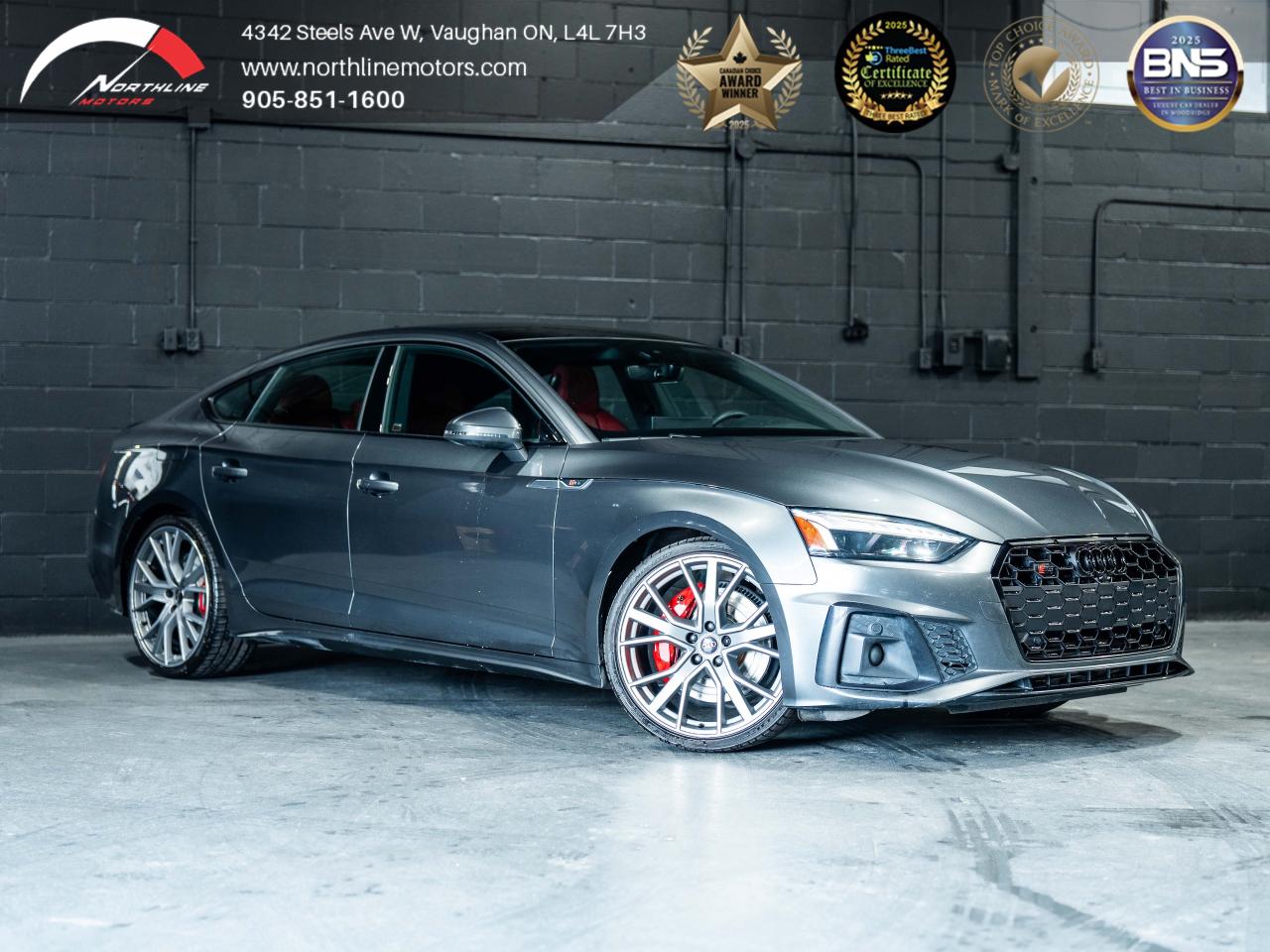 Used 2022 Audi S5 Sportback Progressiv/S-LINE/MASSAGE/1OWNER/CLEAN CARFAX for sale in Vaughan, ON