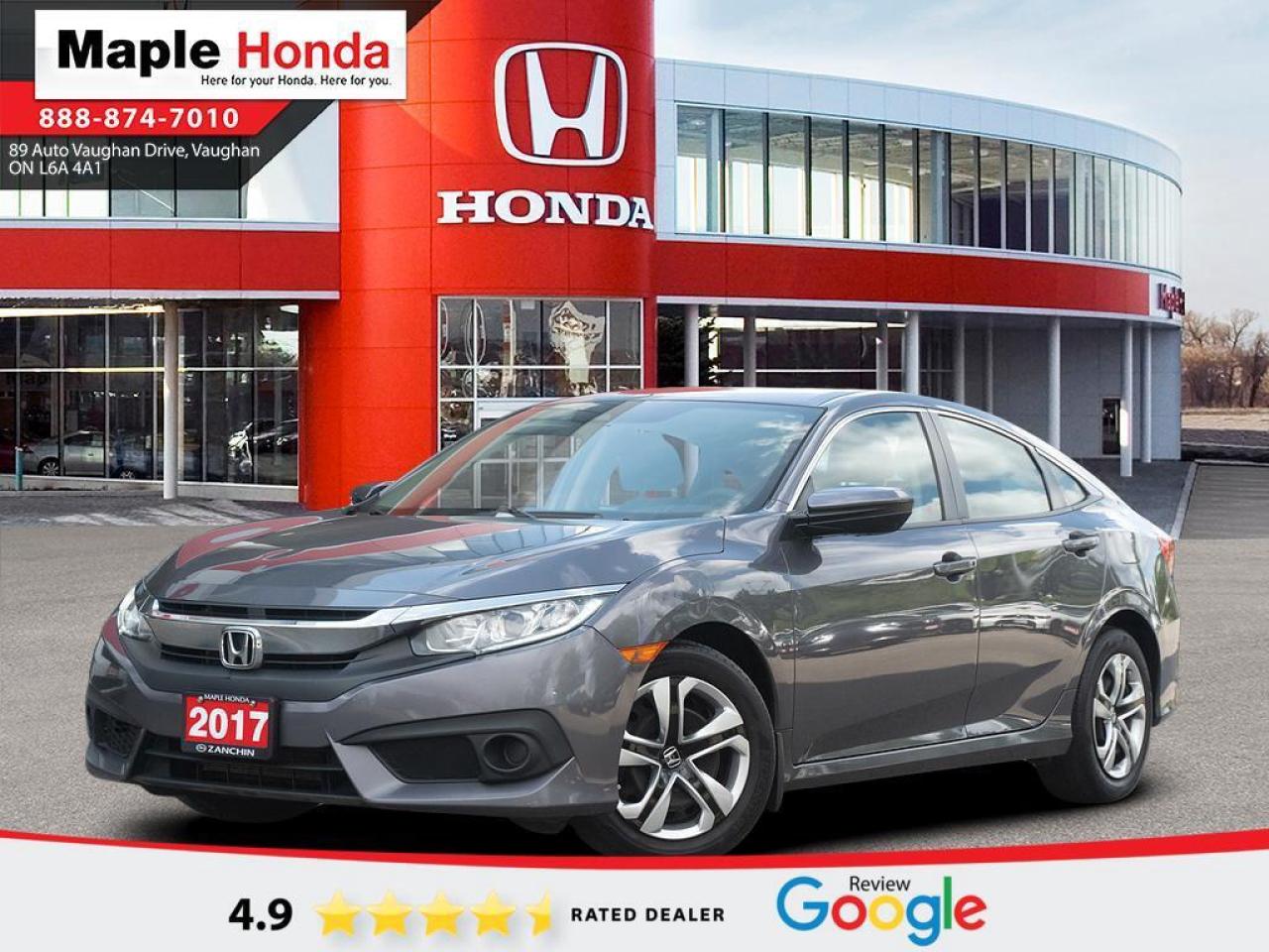 Used 2017 Honda Civic Sedan Heated Seats| Honda Sensing| Apple Car Play| Andro for sale in Vaughan, ON