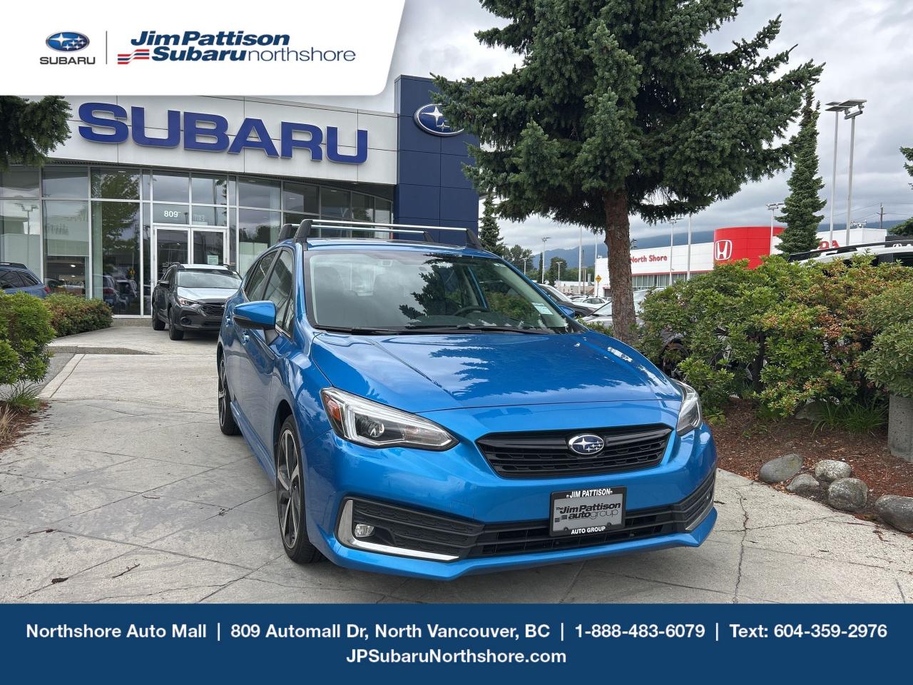 Used 2022 Subaru Impreza Sport-tech 5-door CVT w-EyeSight for sale in North Vancouver, BC