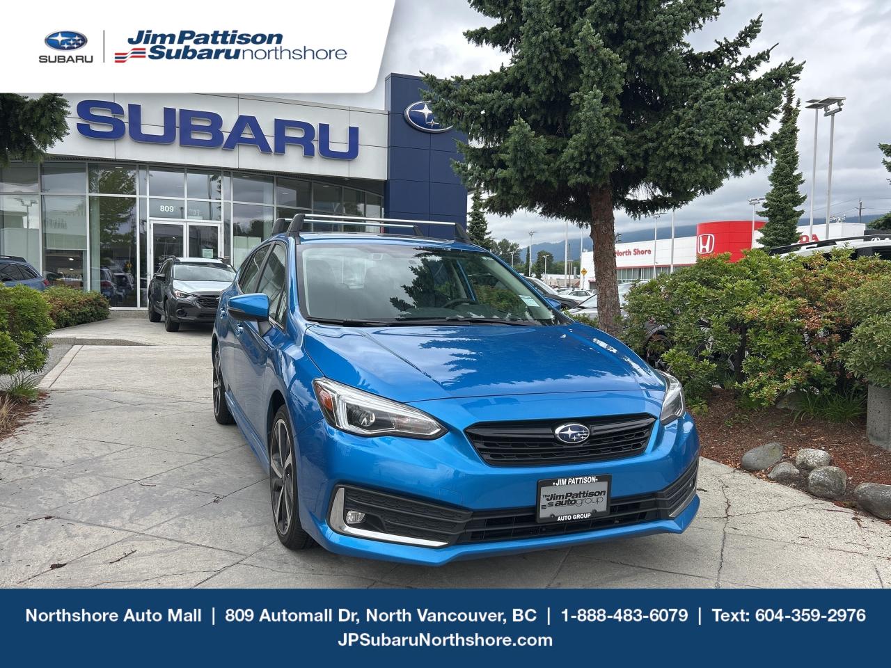 Used 2022 Subaru Impreza Sport-tech 5-door CVT w-EyeSight for sale in North Vancouver, BC