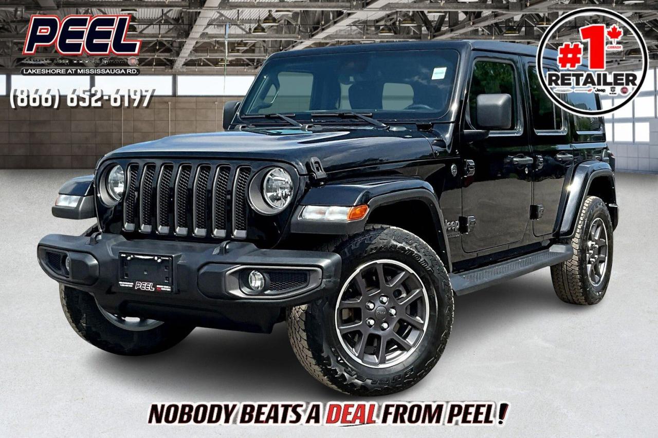 Used 2021 Jeep Wrangler Sahara 80th | SkyTop | Adv Safety | Tow Pkg | 4X4 for sale in Mississauga, ON