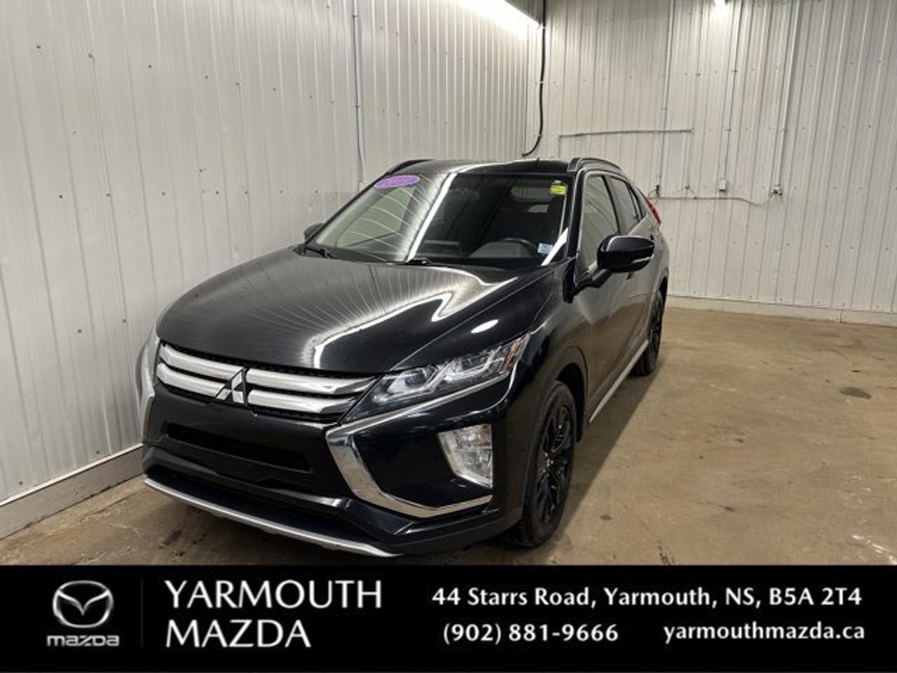 Heated Seats, Air Conditioning, Heated Steering Wheel, Cruise Control, Backup Cam, Touchscreen, Tinted Windows, Steering Wheel Controls, Rear Window Defroster, Push to Start. This Mitsubishi Eclipse Cross has a strong Intercooled Turbo Regular Unleaded I-4 1.5 L/91 engine powering this Automatic transmission.



*Experience a Fully-Loaded Mitsubishi Eclipse Cross SE Black Edition *

Power Windows, Power Locks, Paddle Shifters, Fog Lights, Dual Climate Control, Bluetooth, Blind Spot Detection, Aux/MP3 Line-in, Alloy Wheels, 18 Inch Wheels, Tilt Steering, Power Mirrors, Outside Temp Display, Remote Keyless Entry, 12V Outlet, Wheels: 18 Black Alloy, Transmission: 8-Speed CVT w/Sport Mode -inc: paddle shifters, Tires: P225/55R18 AS, Steel Spare Wheel, Single Stainless Steel Exhaust.