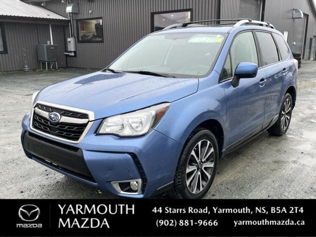 Wheels: 18 x 7 Black Aluminum Alloy -inc: Machined finish w/high-relief design, Variable Intermittent Wipers w/Heated Wiper Park, Trunk/Hatch Auto-Latch, Tires: P225/55R18 97H Bridgestone Dueler H/L400 AS -inc: Mud and snow, Steel Spare Wheel, Sport Tuned Suspension, Side Impact Beams, Seats w/Leatherette Back Material, Roll-Up Cargo Cover, Remote Releases -Inc: Power Cargo Access and Mechanical Fuel. This Subaru Forester has a strong Intercooled Turbo Premium Unleaded H-4 2.0 L/122 engine powering this Variable transmission.



*These Packages Will Make Your Subaru Forester 2.0XT Touring The Envy of Your Friends *

Remote Keyless Entry w/Integrated Key Transmitter, 2 Door Curb/Courtesy, Illuminated Entry, Illuminated Ignition Switch and Panic Button, Rear Child Safety Locks, Radio w/Seek-Scan, Clock and Speed Compensated Volume Control, Quasi-Dual Stainless Steel Exhaust w/Polished Tailpipe Finisher, Power Liftgate Rear Cargo Access, Power Door Locks, Power 1st Row Windows w/Driver And Passenger 1-Touch Up/Down, Perimeter/Approach Lights, Perimeter Alarm, Passenger Seat, Outboard Front Lap And Shoulder Safety Belts -inc: Rear Centre 3 Point, Height Adjusters and Pretensioners, Manual Anti-Whiplash w/Tilt Front Head Restraints and Manual Adjustable Rear Head Restraints, Locking Glove Box, LED Brakelights, Leather/Metal-Look Gear Shifter Material, Leather Seating Surfaces, Instrument Panel Bin, Driver / Passenger And Rear Door Bins, Immobilizer, Heated Leather/Metal-Look Steering Wheel, Gauges -inc: Speedometer, Odometer, Tachometer, Turbo/Supercharger Boost, Trip Odometer and Trip Computer.



* Critics Agree*

IIHS Top Safety Pick+, KBB.com 10 Best All-Wheel-Drive Vehicles Under $25,000, KBB.com 10 Best SUVs Under $25,000, KBB.com 10 Most Awarded Brands, KBB.com 5-Year Cost to Own Awards, KBB.com Brand Image Awards.