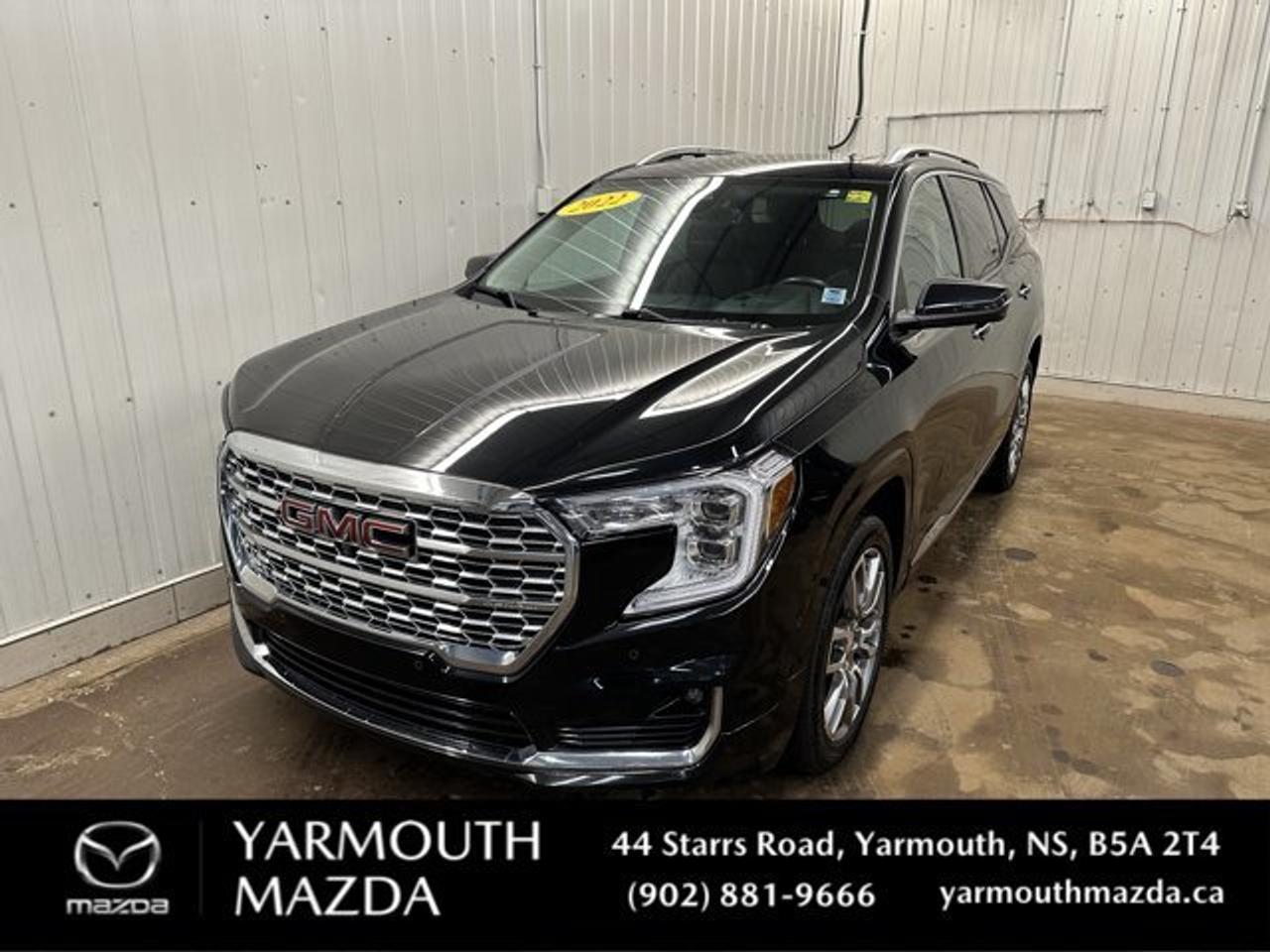 Panoramic  Sunroof, Leather Seats, Low Kms, Navigation System, Heated Seats, Cooling Seats, Air Conditioning, Adaptive Cruise Control, Lane Assist, Heated Steering Wheel. This GMC Terrain has a dependable Turbocharged Gas/E15 I4 1.5L/92 engine powering this Automatic transmission.



*These Packages Will Make Your GMC Terrain Denali The Envy of Your Friends *

Apple Android Car Play, Backup Cam, Touchscreen, Tinted Windows, Steering Wheel Controls, Rear Window Defroster, Push to Start, Power Windows, Power Trunk/Hatch, Power Locks, Power Front Seats, Forward Collision Assist, Fog Lights, Dual Climate Control, Cross Traffic Alert, Bluetooth, Blind Spot Detection, Aux/MP3 Line-in, Alloy Wheels, 19 Inch Wheels.