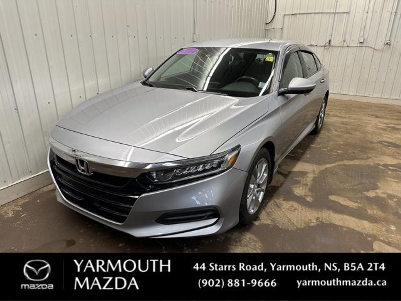 Low Kms, Heated Seats, Air Conditioning, Adaptive Cruise Control, Lane Assist, Backup Cam, Touchscreen, Tinted Windows, Steering Wheel Controls, Rear Window Defroster. This Honda Accord has a powerful Intercooled Turbo Regular Unleaded I-4 1.5 L/91 engine powering this Automatic transmission.



*Experience a Fully-Loaded Honda Accord LX *

Push to Start, Power Windows, Power Locks, Power Driver Seat, Forward Collision Assist, Dual Climate Control, Bluetooth, Aux/MP3 Line-in, Alloy Wheels, 17 Inch Wheels, Tilt Steering, Power Mirrors, Outside Temp Display, Heated Mirrors, Remote Keyless Entry, Rain Guards, 12V Outlet, Fixed Rear Window w/Defroster, Wheels: 17 Aluminum-Alloy, Urethane Gear Shifter Material.



*Only The Best Get Recognized*

ALG Residual Value Awards, Residual Value Awards, KBB.com Best Buy Awards, KBB.com 10 Favorite New-for-2018 Cars, KBB.com Best Family Sedans, KBB.com Best Buy Awards - Overall Best Buy, KBB.com 10 Most Awarded Cars, KBB.com Best Auto Tech Awards, KBB.com Best Resale Value Awards.