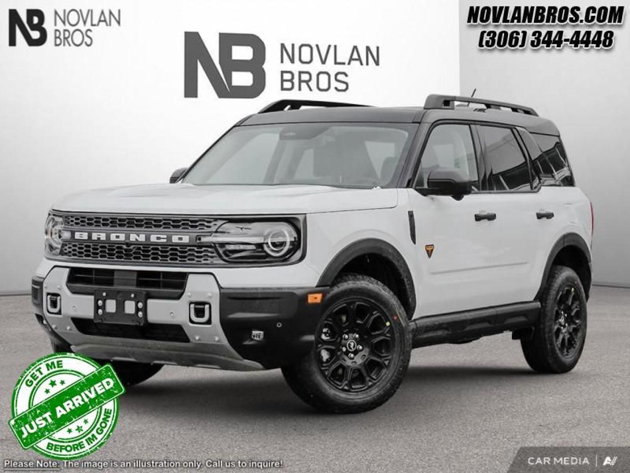 New 2025 Ford Bronco Sport Badlands  - Sunroof for sale in Paradise Hill, SK