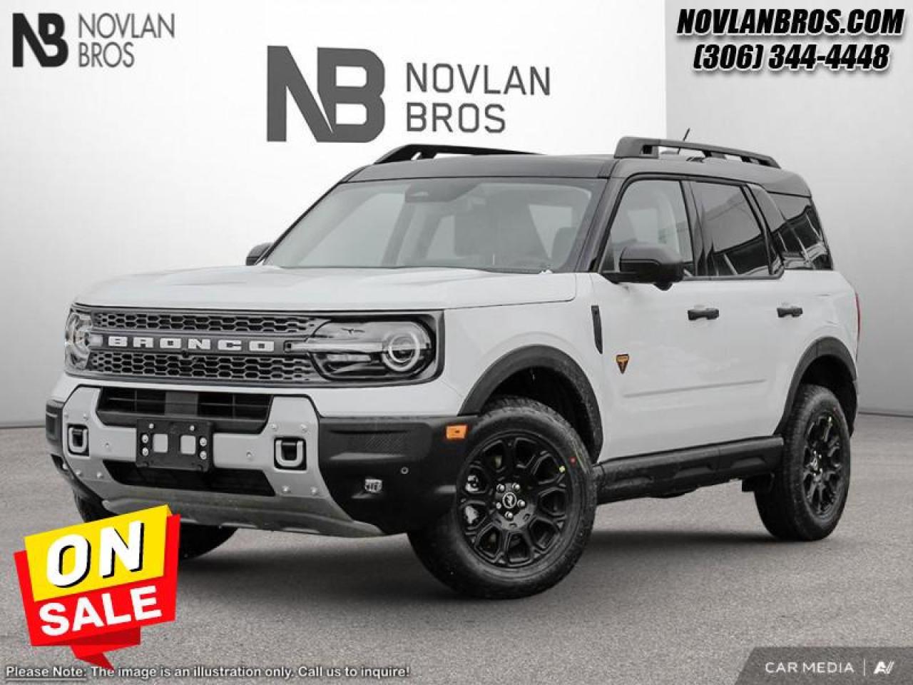New 2025 Ford Bronco Sport Badlands  - Sunroof for sale in Paradise Hill, SK