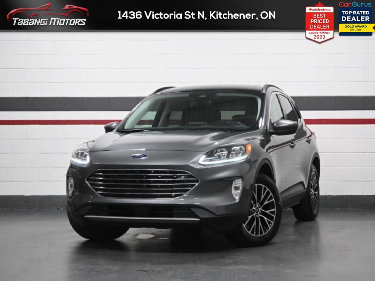 Used 2021 Ford Escape Titanium Plug-In Hybrid  No Accident Beige/Black Leather B&O HUD Panoramic Roof Remote Start for sale in Mississauga, ON