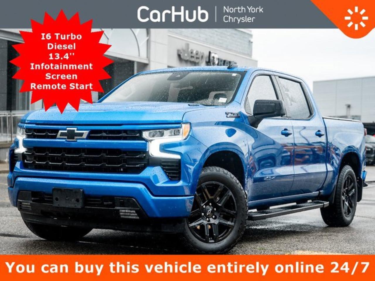 Used 2024 Chevrolet Silverado 1500 RST 147'' I6 Turbo Diesel 13.4'' Screen Remote Start for sale in Thornhill, ON
