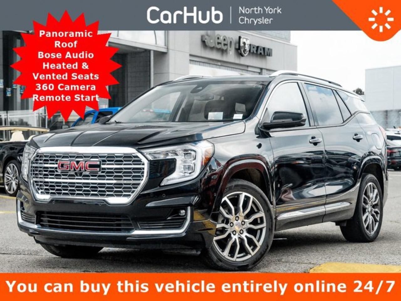 Used 2022 GMC Terrain Denali Panoroof Bose Audio Heated & Vented Seats 360 Cam Remote Start for sale in Thornhill, ON