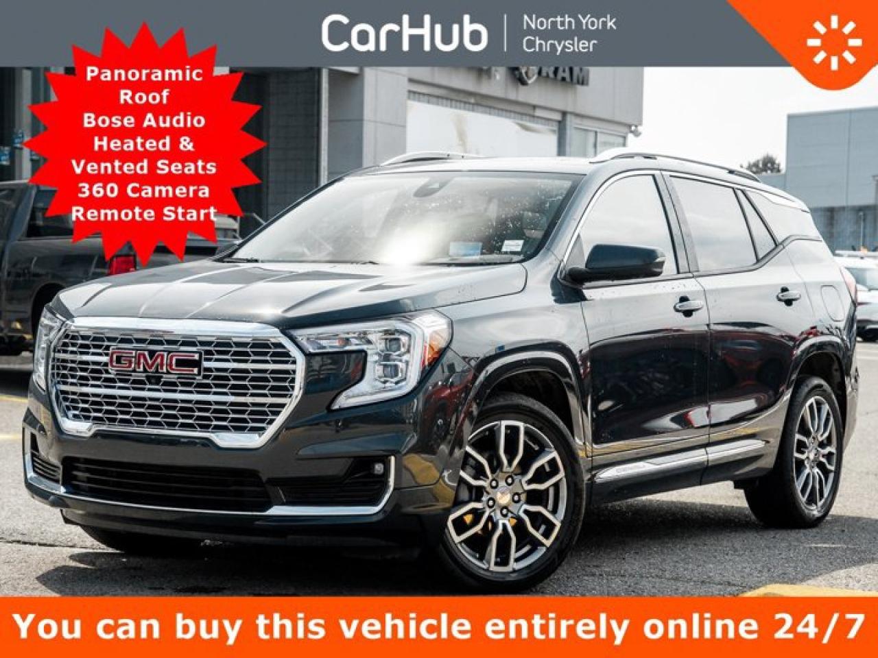 Used 2022 GMC Terrain Denali Panoroof Bose Audio Heated & Vented Seats 360 Cam Remote Start for sale in Thornhill, ON