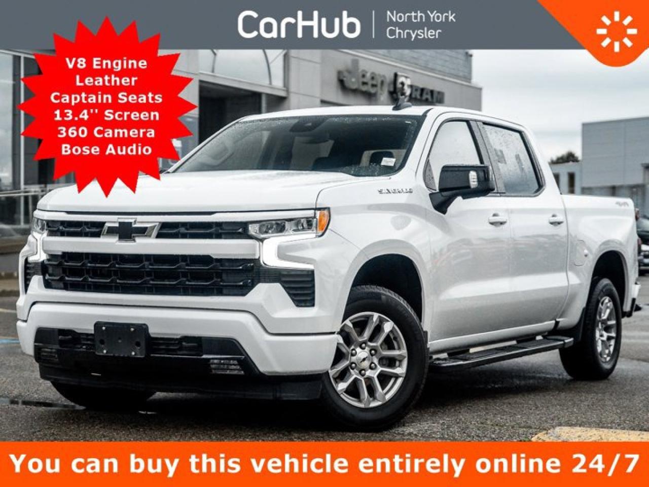 2023 Chevrolet Silverado 1500 RST 147'' V8 Leather Captain Seats 13.4'' Screen 360 Cam Bose Audio Photo0