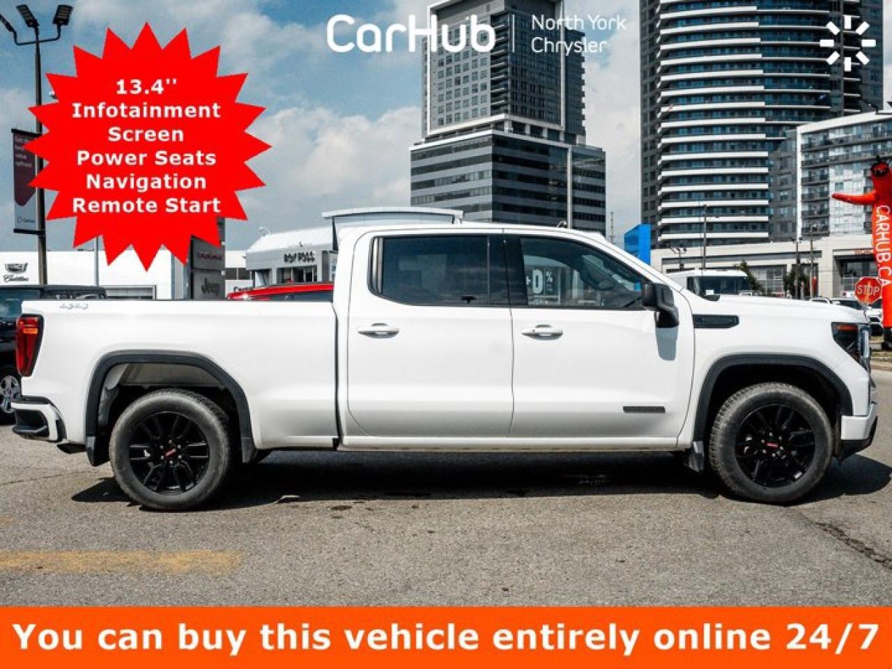 Used 2023 GMC Sierra 1500 Elevation 157'' 13.4'' Screen Power Seats Navi Remote Start for sale in Thornhill, ON