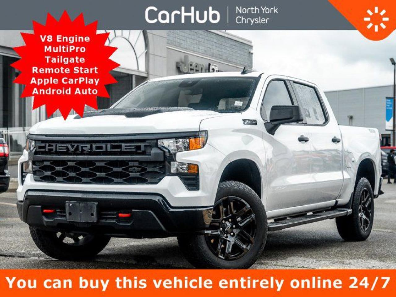 Used 2023 Chevrolet Silverado 1500 Custom Trail Boss 147'' V8 MultiPro Tailgate for sale in Thornhill, ON