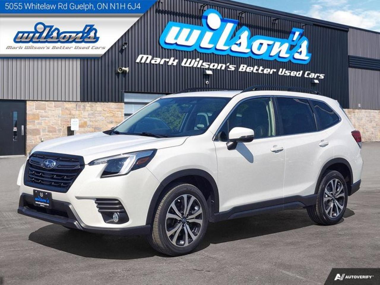 Used 2023 Subaru Forester Limited AWD | Leather | Nav | Sunroof | Adaptive Cruise | Apple CarPlay | Android Auto | and More ! for sale in Guelph, ON