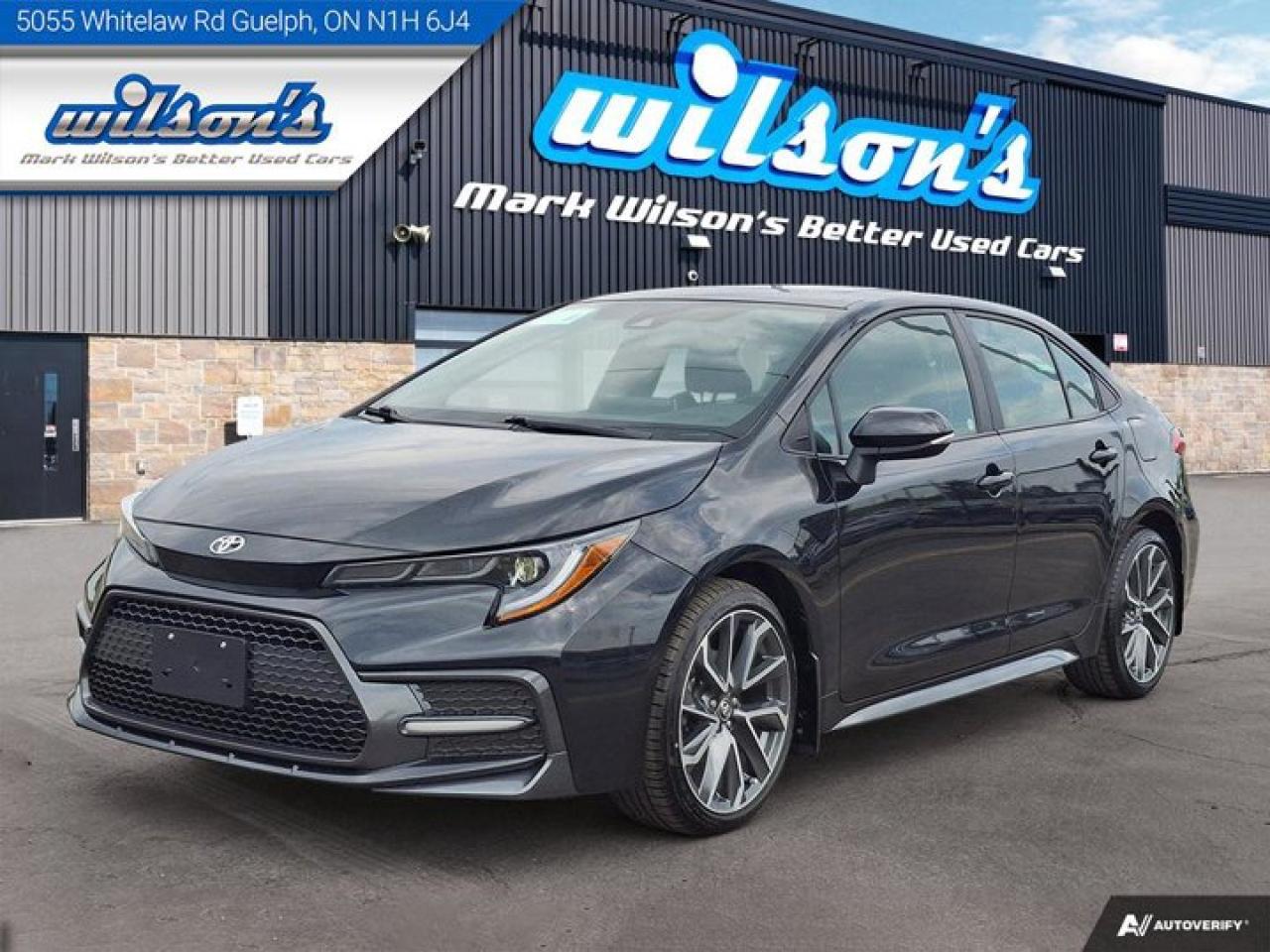 Used 2021 Toyota Corolla SE Upgrade | Sunroof | Adaptive Cruise | Apple CarPlay & Android Auto | Reverse Camera and More ! for sale in Guelph, ON