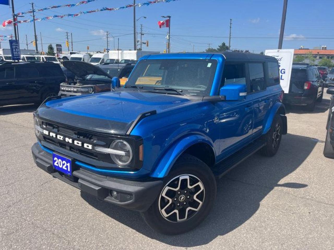 Used 2021 Ford Bronco Outer Banks 4WD | 2.7L V6 | High Pkg | Hard Top | 360 Cam | Towing Pkg | Leather | and Much More ! for sale in Guelph, ON