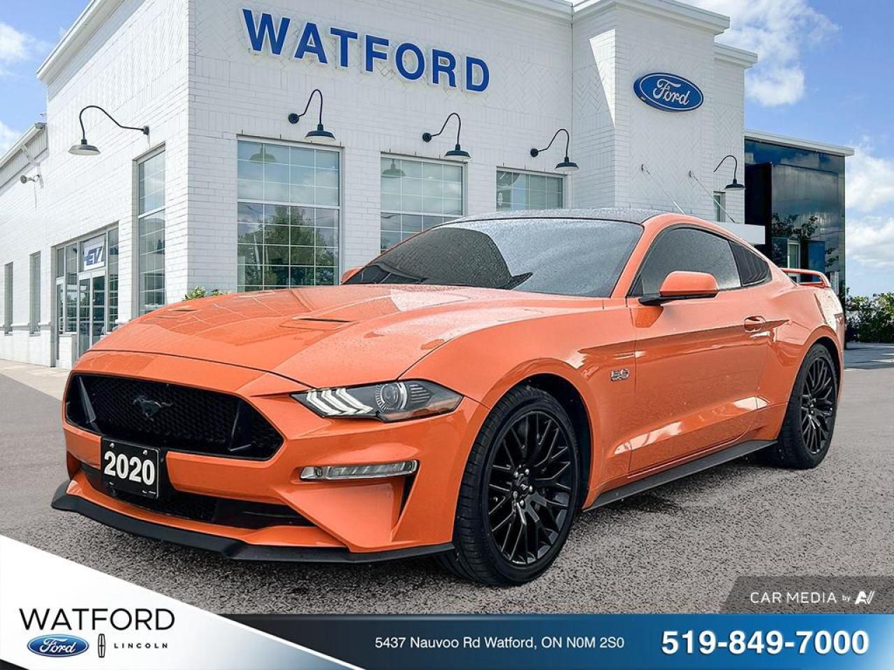 Used 2020 Ford Mustang GT Fastback for sale in Watford, ON