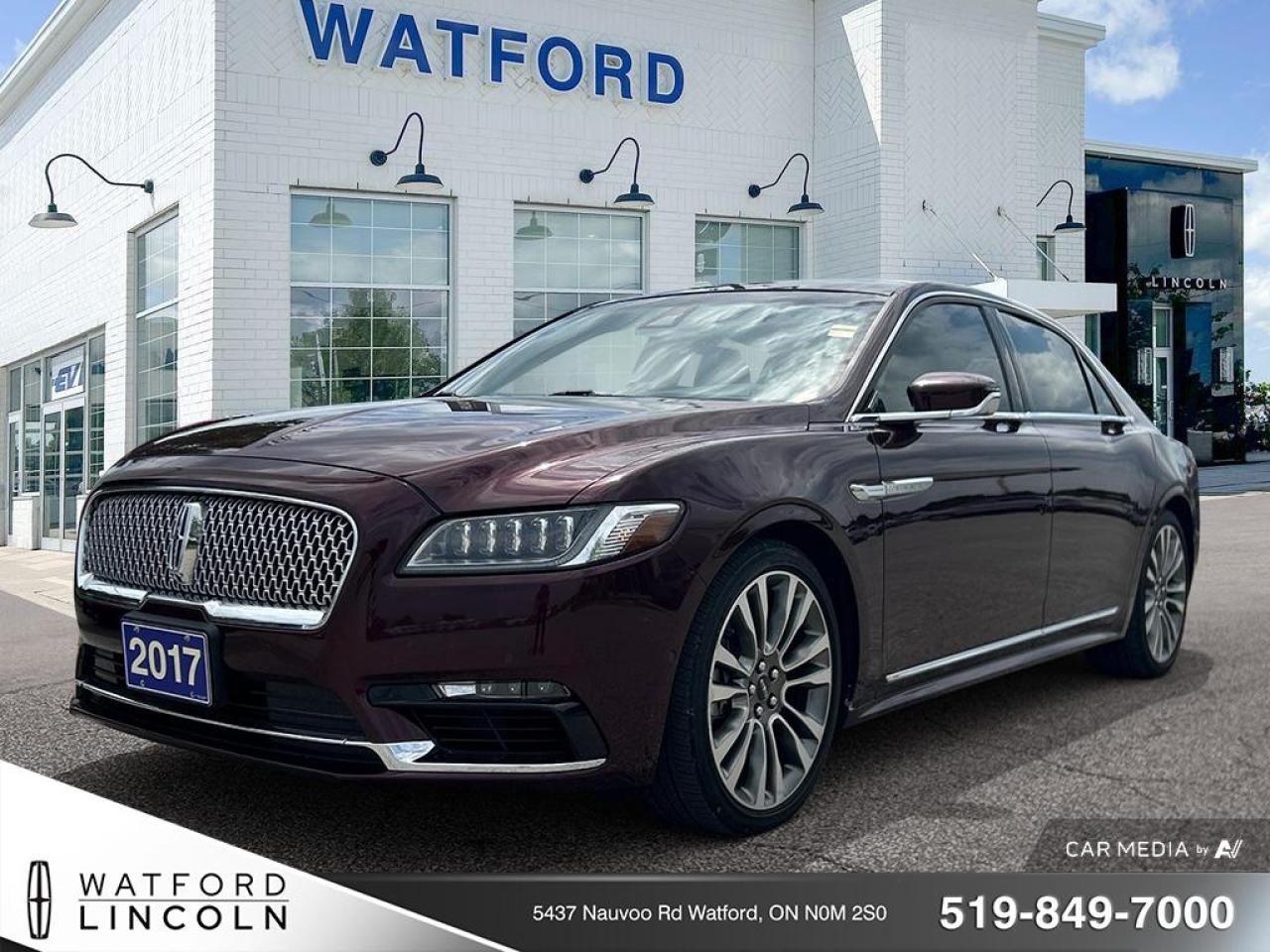 Used 2017 Lincoln Continental 4DR SDN RESERVE for sale in Watford, ON