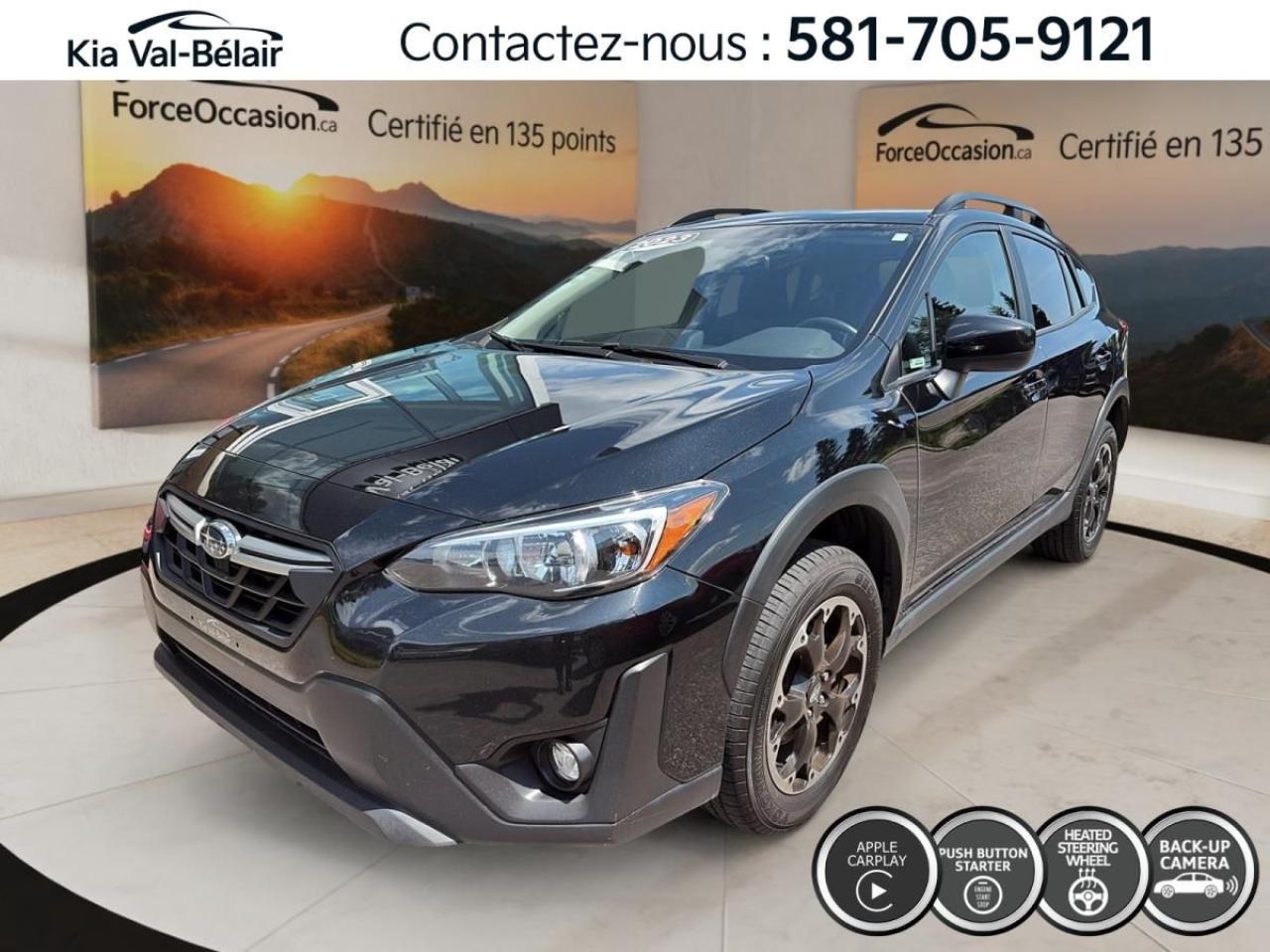 Used 2023 Subaru XV Crosstrek TOURING *AWD *CAMERA *CARPLAY *CRUISE *BIZONE *GPS for sale in Québec, QC