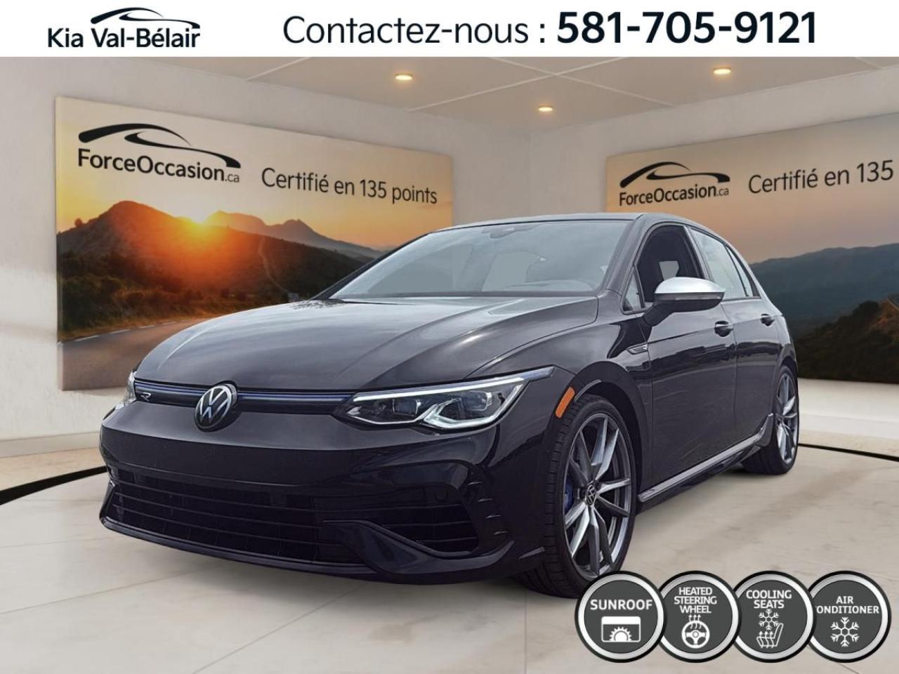 Used 2024 Volkswagen Golf R R *AWD *TURBO *315HP *TOIT *CUIR *CAMERA *BI-ZONE for sale in Québec, QC