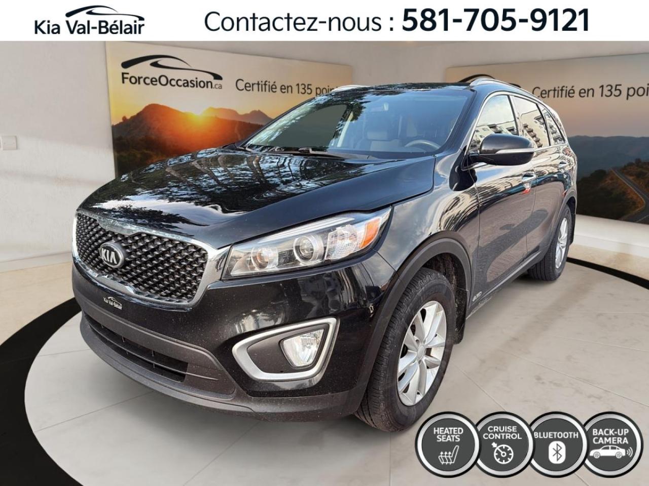 Used 2018 Kia Sorento LX * AWD * CAMERA * CRUISE * SIÈGES CHAUFF * A/C for sale in Québec, QC