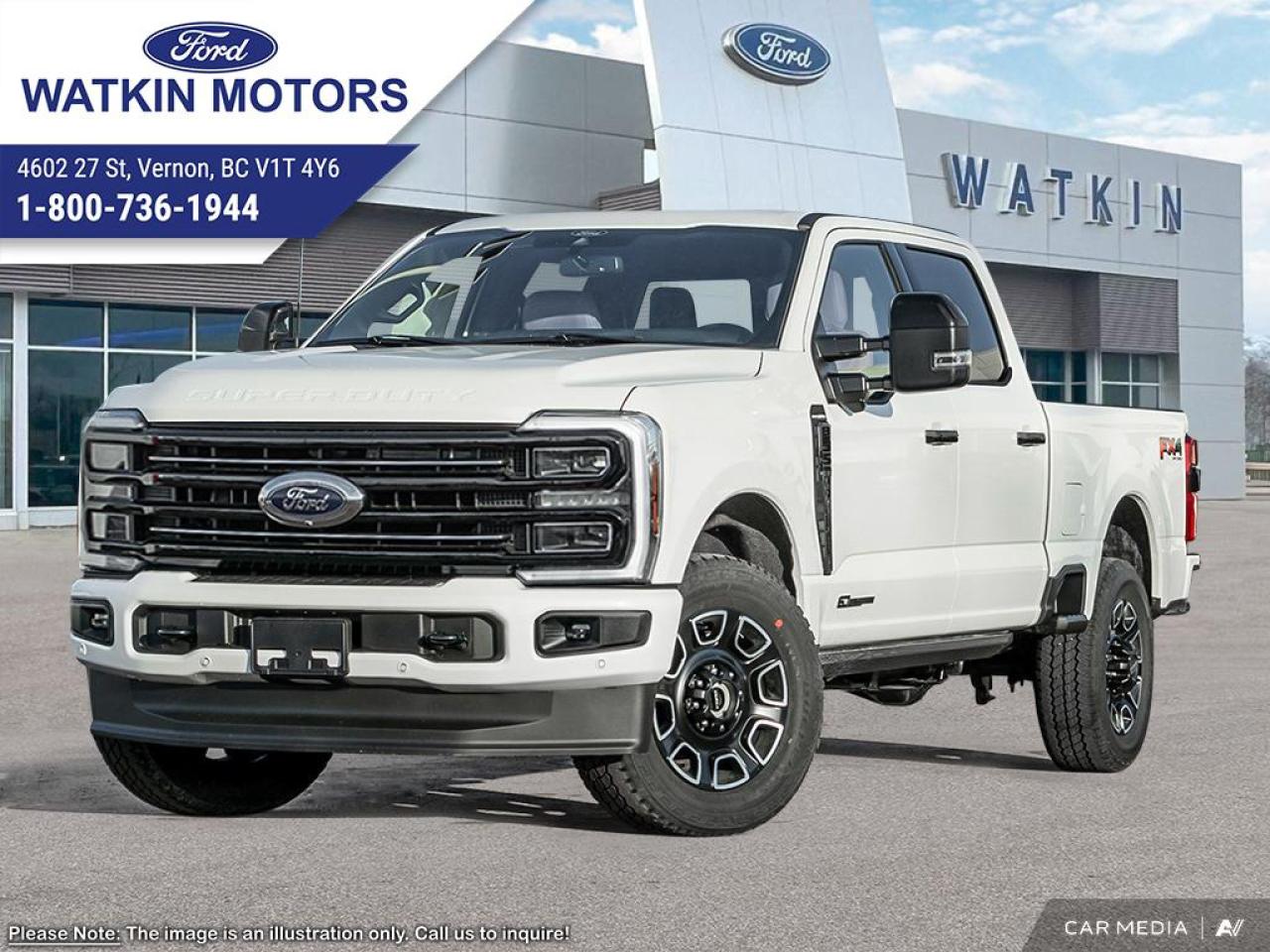 New 2025 Ford F-350 Super Duty SRW PLATINUM for sale in Vernon, BC