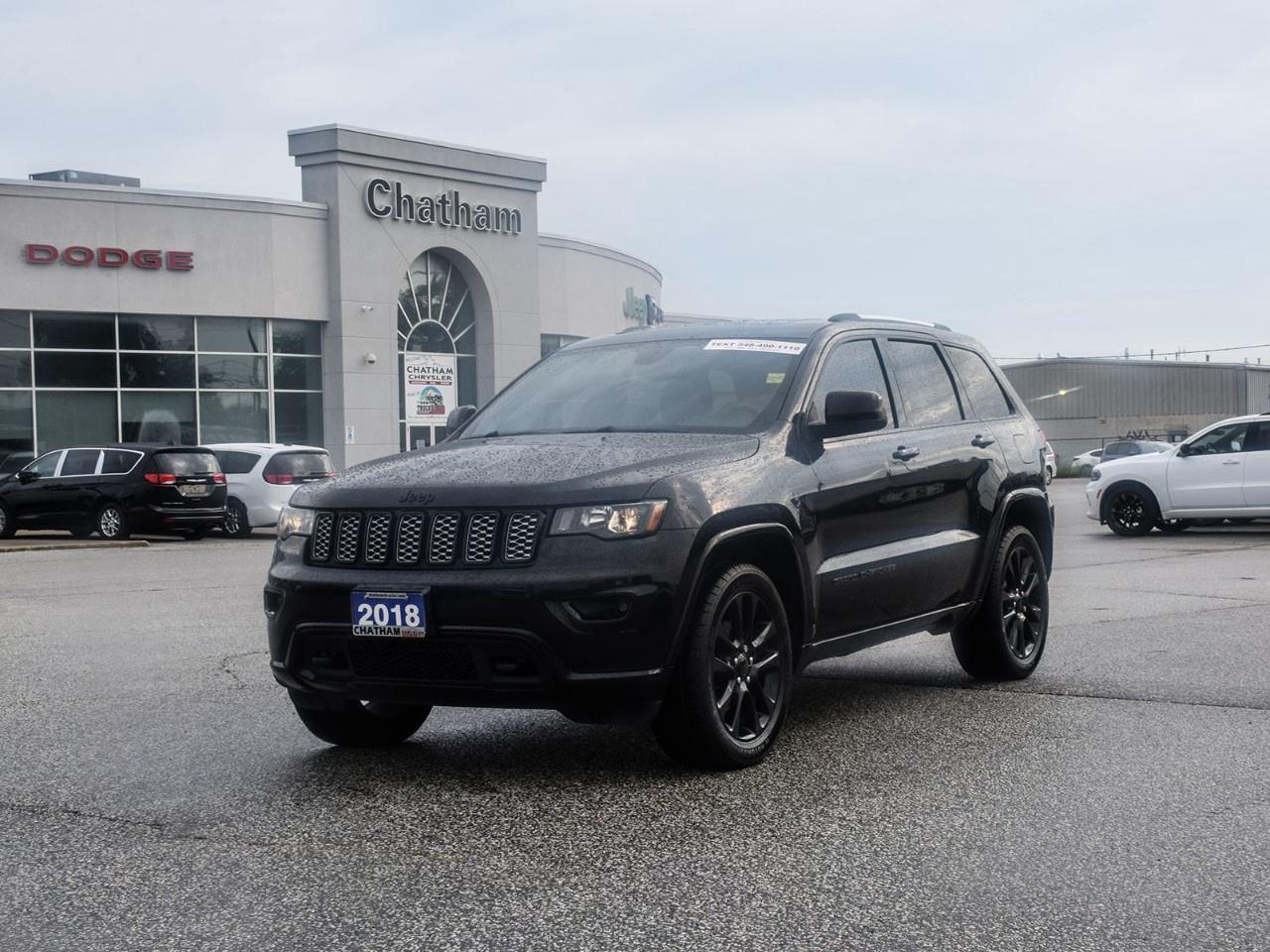 Used 2018 Jeep Grand Cherokee Altitude IV 4x4 *Ltd Avail* for sale in Chatham, ON